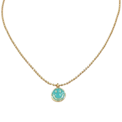 All Smiles Necklace - Turquoise
