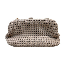 Woven Oversized Clutch