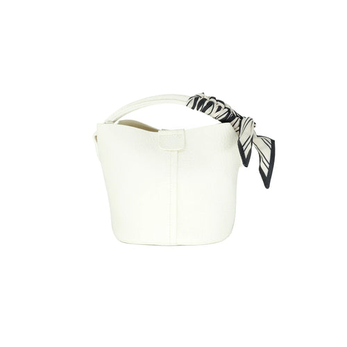 Mini Bucket Bag - White