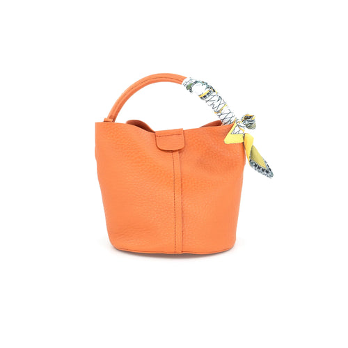 Mini Bucket Bag - Orange
