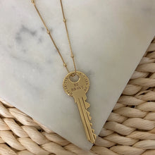 Bravery Key Necklace