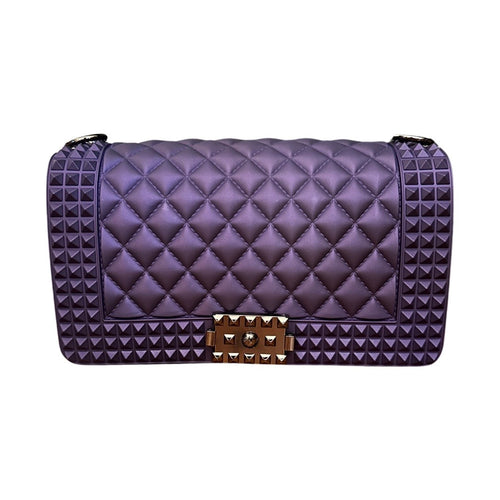 Quilted Jelly Bag - Purple (Large)