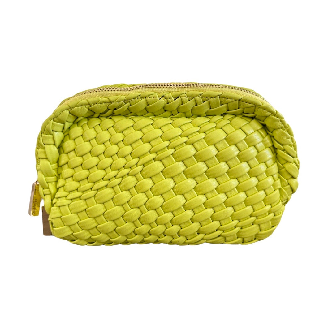Woven Sling / Belt Bag - Citron