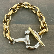 Equestrian Toggle Bracelet - Horsebit