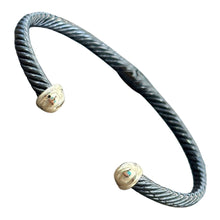 Cable Cuff - Gunmetal