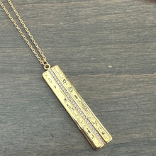 Pave Tag Necklace
