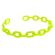 Enamel Chain Link Cuff (5 Colors)