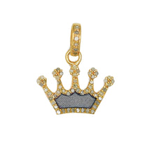 Pave Diamond Charm - Pretty is the Crown