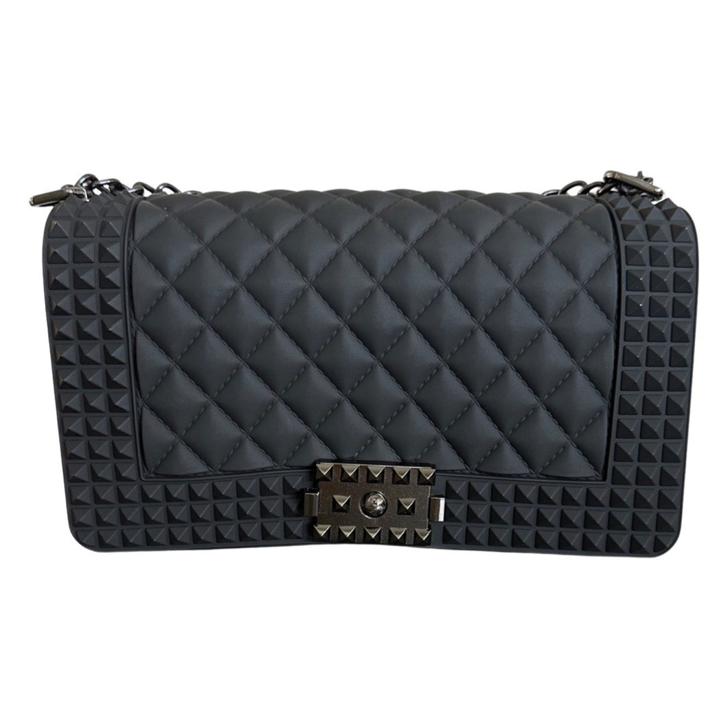 Quilted Jelly Bag - Black