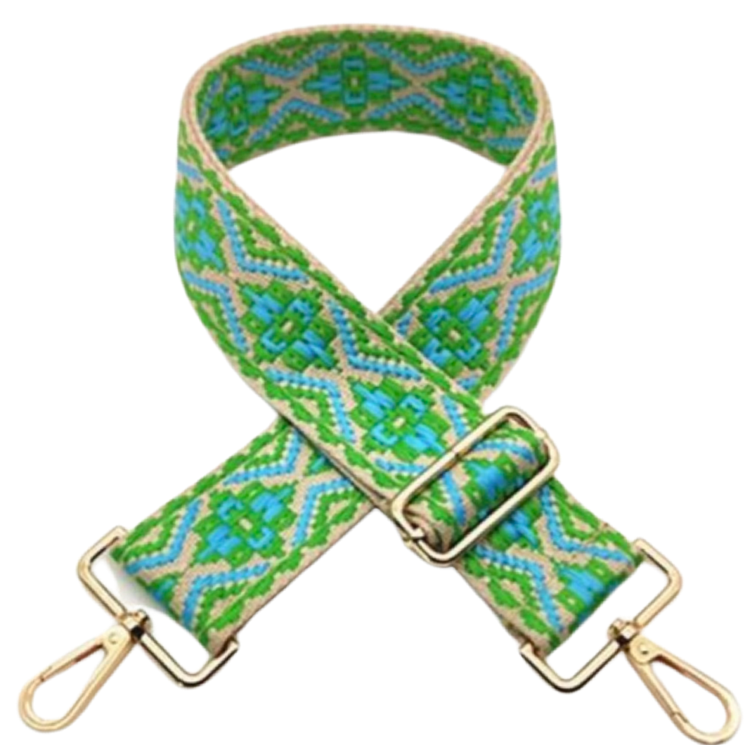 Crossbody Strap - Tapestry (Turquoise)